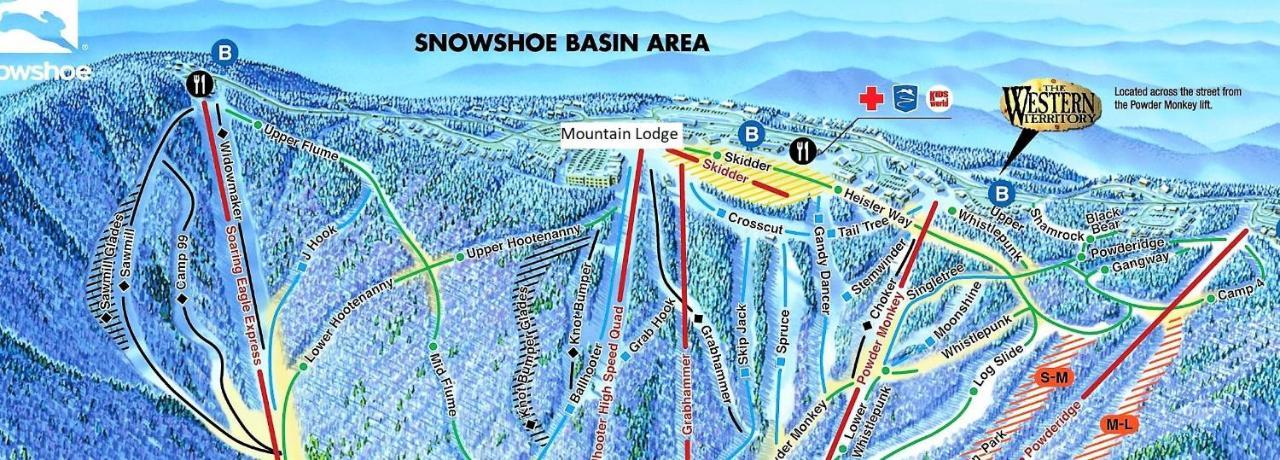 Stroll To Slopes, Village Area, Ski In-Out Mtlodge 304 斯诺肖 外观 照片